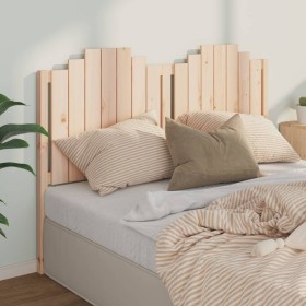 Solid pine wood bed headboard 166x4x110 cm by , Headboards and footboards - Ref: Foro24-818480, Price: 68,99 €, Discount: %