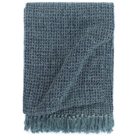 Indigo cotton blanket 125x150 cm by vidaXL, Blankets - Ref: Foro24-133752, Price: 25,99 €, Discount: %