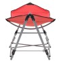 Hammock with foldable red stand by vidaXL, Hammocks - Ref: Foro24-44364, Price: 97,99 €, Discount: %