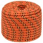 Orange polypropylene boat rope 14 mm 100 m by , Ropes and metal cords - Ref: Foro24-152676, Price: 72,75 €, Discount: %