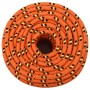 Orange polypropylene boat rope 14 mm 100 m by , Ropes and metal cords - Ref: Foro24-152676, Price: 72,75 €, Discount: %