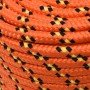 Orange polypropylene boat rope 14 mm 100 m by , Ropes and metal cords - Ref: Foro24-152676, Price: 72,75 €, Discount: %