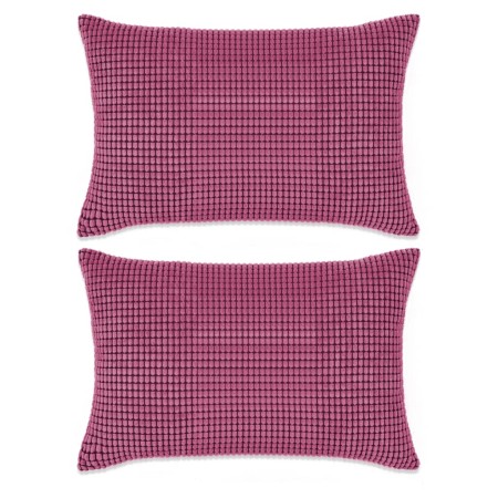 Velvet cushions 40x60 cm pink 2 units by vidaXL, Cushions - Ref: Foro24-132910, Price: 27,99 €, Discount: %