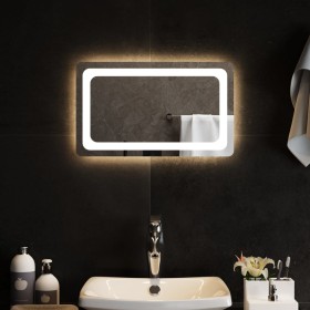 Espejo de baño con LED 50x30 cm de , Espejos - Ref: Foro24-151780, Precio: 40,99 €, Descuento: %