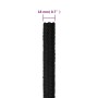 Cuerda de barco polipropileno negro intenso 18 mm 25 m de , Sogas y cuerdas metálicas - Ref: Foro24-152523, Precio: 40,89 €, ...