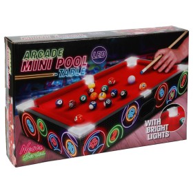 Tender Toys Mini pool table with LED lights 48.5x30x8.5 cm by , Pool table - Ref: Foro24-447443, Price: 34,99 €, Discount: %