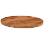 Round table top solid acacia wood Ø60x3.8 cm by , Table tops - Ref: Foro24-370051, Price: 60,99 €, Discount: %