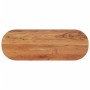 Tablero de mesa ovalado madera maciza de acacia 110x40x2,5 cm de , Tableros para mesas - Ref: Foro24-370085, Precio: 57,22 €,...