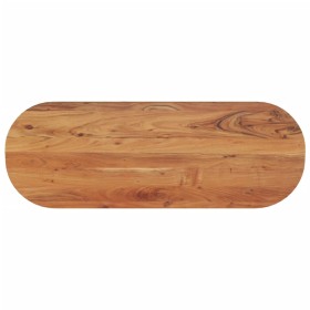 Oval table top solid acacia wood 110x40x2.5 cm by , Table tops - Ref: Foro24-370085, Price: 60,75 €, Discount: %