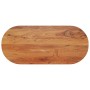 Oval table top solid acacia wood 90x40x3.8 cm by , Table tops - Ref: Foro24-370093, Price: 62,02 €, Discount: %