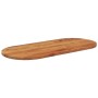 Oval table top solid acacia wood 90x40x3.8 cm by , Table tops - Ref: Foro24-370093, Price: 62,02 €, Discount: %