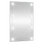 Rechteckiger Wandspiegel mit Glas-LED-Leuchten 40x60 cm von , Spiegel - Ref: Foro24-3189152, Preis: 32,25 €, Rabatt: %