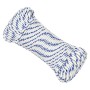 White polypropylene boat rope 3 mm 25 m by , Ropes and metal cords - Ref: Foro24-152269, Price: 10,39 €, Discount: %