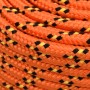 Orange polypropylene boat rope 10 mm 500 m by , Ropes and metal cords - Ref: Foro24-152669, Price: 153,59 €, Discount: %