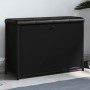 Shoe bench with folding drawer black 82x32x56 cm by , Benches for halls and storage - Ref: Foro24-835122, Price: 80,02 €, Dis...