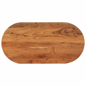 Tablero de mesa ovalado madera maciza de acacia 80x40x2,5 cm de , Tableros para mesas - Ref: Foro24-370082, Precio: 48,99 €, ...