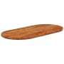 Oval table top solid acacia wood 80x40x2.5 cm by , Table tops - Ref: Foro24-370082, Price: 48,29 €, Discount: %