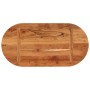 Oval table top solid acacia wood 80x40x2.5 cm by , Table tops - Ref: Foro24-370082, Price: 48,29 €, Discount: %