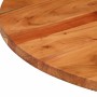 Runde Tischplatte aus massivem Akazienholz Ø90x2,5 cm von , Tischplatten - Ref: Foro24-370056, Preis: 110,62 €, Rabatt: %