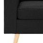 3-seater sofa with black fabric footrest by , Sofas - Ref: Foro24-288732, Price: 437,09 €, Discount: %