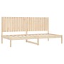 Solid pine wood sofa bed 90x200 cm by , Beds and slatted bases - Ref: Foro24-3108066, Price: 161,81 €, Discount: %