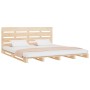 Solid pine wood bed frame 140x200 cm by , Beds and slatted bases - Ref: Foro24-3120132, Price: 170,56 €, Discount: %