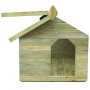 Garten Hundehütte mit offenem Dach imprägniertes Kiefernholz von vidaXL, Hundehütten - Ref: Foro24-45150, Preis: 171,48 €, Ra...