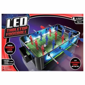 Tender Toys Futbolín con luces LED 48,5x30x8,5 cm de , Mesas de futbolín - Ref: Foro24-447442, Precio: 30,99 €, Descuento: %