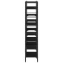 Engineered wood black shelf 160x28.5x136.5 cm by , Bookcases and shelves - Ref: Foro24-838873, Price: 97,59 €, Discount: %