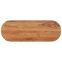 Solid acacia wood oval table top 140x50x3.8 cm by , Table tops - Ref: Foro24-370099, Price: 115,62 €, Discount: %