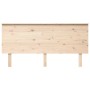 Cabecero de cama madera maciza de pino 164x6x82,5 cm de , Cabeceros y pies de cama - Ref: Foro24-819180, Precio: 53,99 €, Des...