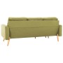 3-Sitzer-Sofa mit Fußstütze aus grünem Stoff von , Sofas - Ref: Foro24-288728, Preis: 461,93 €, Rabatt: %