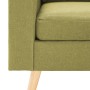 3-seater sofa with green fabric footrest by , Sofas - Ref: Foro24-288728, Price: 461,99 €, Discount: %