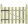 Garden gate made of impregnated pine wood stakes 100x75 cm by vidaXL, garden gates - Ref: Foro24-45139, Price: 55,99 €, Disco...