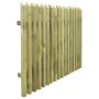 Puerta de jardín de estacas madera de pino impregnada 100x75 cm de vidaXL, Puertas de jardín - Ref: Foro24-45139, Precio: 55,...