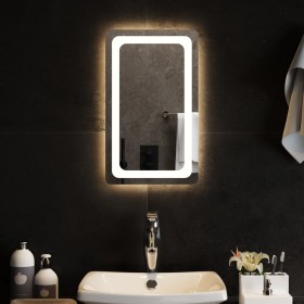 Espejo de baño con LED 30x50 cm de , Espejos - Ref: Foro24-3154089, Precio: 40,99 €, Descuento: %