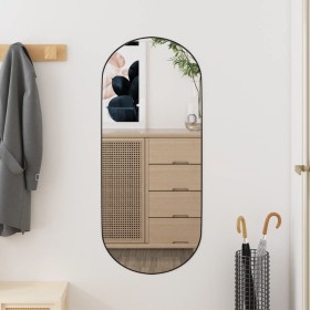 Oval glass wall mirror 30x70 cm by , Mirrors - Ref: Foro24-350455, Price: 28,57 €, Discount: %