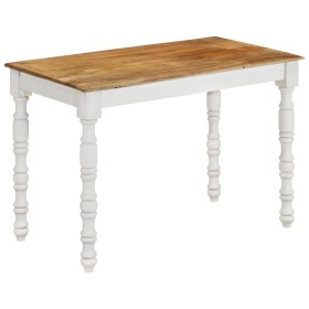 Solid mango wood dining table 110x60x76 cm by , Kitchen and dining tables - Ref: Foro24-337839, Price: 230,41 €, Discount: %