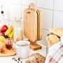 Excellent Houseware 7-Piece Bamboo Cutting Board Set with Stand by , Chopping boards - Ref: Foro24-447453, Price: 21,77 €, Di...