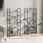 Sonoma gray engineered wood shelving 160x28.5x136.5 cm by , Bookcases and shelves - Ref: Foro24-838876, Price: 97,59 €, Disco...