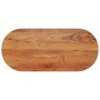 Tablero de mesa ovalado madera maciza de acacia 110x50x3,8 cm de , Tableros para mesas - Ref: Foro24-370097, Precio: 95,94 €,...