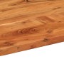 Ovale Tischplatte aus massivem Akazienholz 110x50x3,8 cm von , Tischplatten - Ref: Foro24-370097, Preis: 95,94 €, Rabatt: %