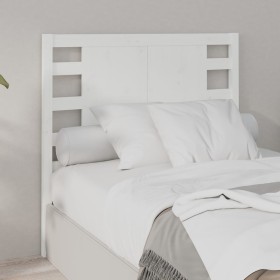 Solid white pine wood headboard 81x4x100 cm by , Headboards and footboards - Ref: Foro24-818746, Price: 43,45 €, Discount: %