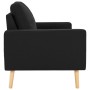 3 seater black fabric sofa by , Sofas - Ref: Foro24-288722, Price: 391,27 €, Discount: %