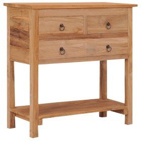 Aparador de madera maciza de teca 78x35x80 cm de , Aparadores - Ref: Foro24-287230, Precio: 198,77 €, Descuento: %