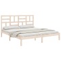 Estructura de cama madera maciza 180x200 cm de , Camas y somieres - Ref: Foro24-3105965, Precio: 144,99 €, Descuento: %