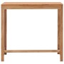 Mesa alta de jardín madera maciza de teca 110x60x105 cm de , Mesas de jardín - Ref: Foro24-287234, Precio: 187,36 €, Descuent...