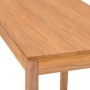 Tall garden table made of solid teak wood 110x60x105 cm by , Garden tables - Ref: Foro24-287234, Price: 187,36 €, Discount: %