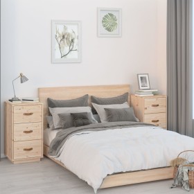 Nachttische 2 Stück aus massivem Kiefernholz 40x40x75 cm von vidaXL, Nachttische - Ref: Foro24-818336, Preis: 108,99 €, Rabat...