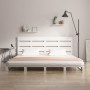 Solid white pine wood bed frame 150x200 cm by , Beds and slatted bases - Ref: Foro24-3120138, Price: 206,69 €, Discount: %